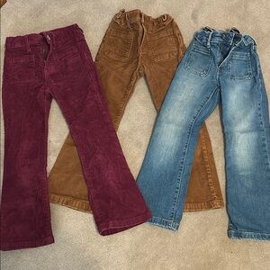 GAP Red and Brown Jeans for Stylish Occasions